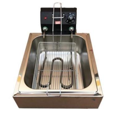 Imagem de Fritadeira Elétrica 5 litros Industrial 3000w - Magfryer Inox , 220V