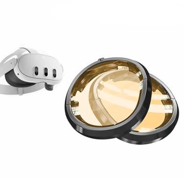 Imagem de PSI A Pair of Melanin Anti Blue Light Lens for Oculus Meta Quest3 Glasses, Inserts Compatible for VR Accessories, Eye Protection