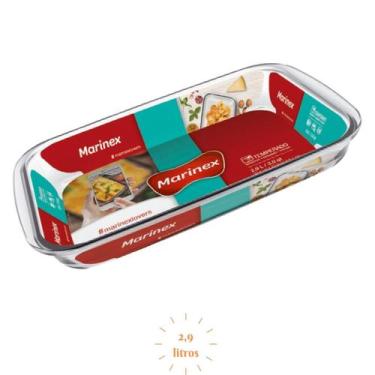 Imagem de Travessa Retangular Vidro 2,9L Nadir Forno Freezer Almoço - Nadir Figu