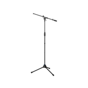 Imagem de Pedestal microfone roxtone d stands pms-100 girafa e reto metal c/ ext