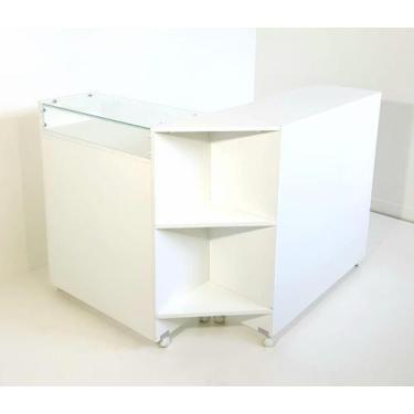 Imagem de Balcão L Com Roda 114X94 - Sr Fabrica De Moveis