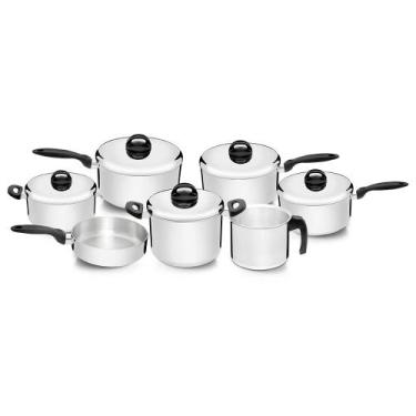 Imagem de Jogo De Panelas Eterna Polido 7 Peças Nigro