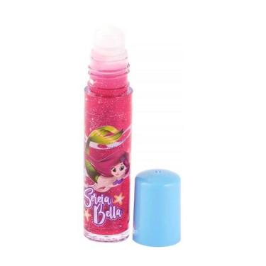 Imagem de Brilho Labial Rollon Linha Sereia Bella Sabor Cereja Safira - SAFIRA C