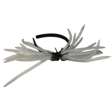 Imagem de Tiara Halloween Patinhas De Aranha pra Menina Com Enfeite De Tule - Fa