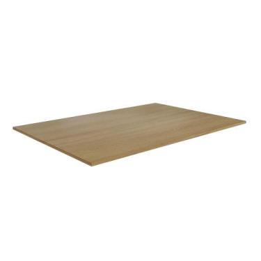 Imagem de Tampo Para Balcão de Cozinha 120cm MDP Amêndoa - AJL Móveis, Amêndoa, 