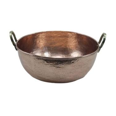 Imagem de Tacho De Cobre Puro De 150 Litros 1.05m Diâmetro - Metal Arte