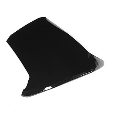 Imagem de Protetor de Console Central do Volante para Honda10th 2016-2020, Evita Poeira e Danos, Fácil Instalação, Aparência de Fibra de Carbono, Resistência à Abrasão e Arranhões (Preto