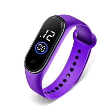 Imagem de Relógio Digital Led Touch Adulto/Infantil Unissex Crianças Esportivo P