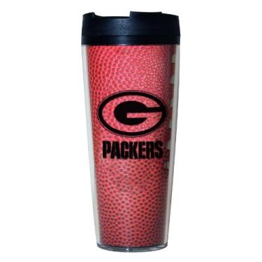 Imagem de Caneca de viagem NFL Green Bay Packers 590 ml de pele de porco
