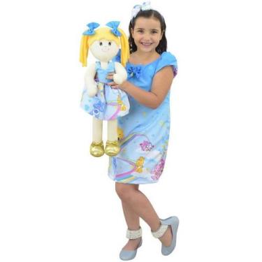 Imagem de Tal Menina Tal Boneca - Vestido Ursinhos Carinhosos Trapézio - Moderna