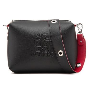 Imagem de Necessaire lady day - ALICE MONTEIRO, Preto e vermelho