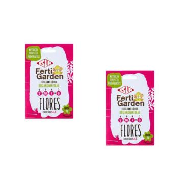 Imagem de 2x Fertilizante Adubo Concentrado Flores 5ml Isla