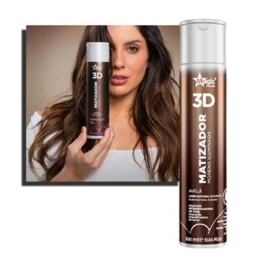 Imagem de Matizador 3D Morena Iluminada Avelã 300ml Magic Color