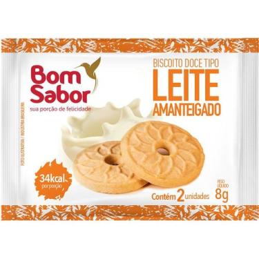 Imagem de Biscoito leite bom sabor sachê 8g c/ 180 unidades