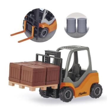 Imagem de Brinquedo Empilhadeira Agile Pneus de Borracha E Acessórios - Usual Br