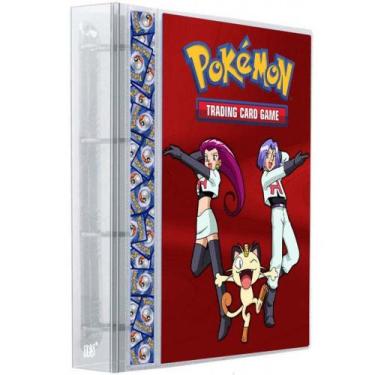 Imagem de Pasta Fichário Álbum Cristal Cartas Cards Pokémon Com 30 Folhas 9 Bols
