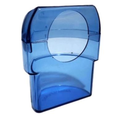 Imagem de 12 x Comedouro Meia Lua tipo Italiano - Azul - Animalplast - 60ml - No