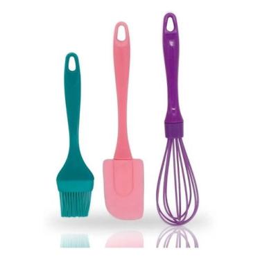 Imagem de Batedor de clara/pincel/espatula - kit confeiteiro - MAXXIMUS COM IMP 