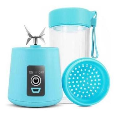 Imagem de Mini Liquidificador Portátil Elétrico Recarregável Usb Verde - Ello