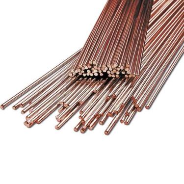 Imagem de Vareta Solda Oxi Acetileno Ferro Cobreado 3,20mm Ômega 1kg - 000021