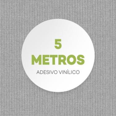 Imagem de Papel De Parede Adesivo Tecido Malha Linho Cinza Quarto - Criptonita, 