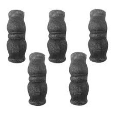 Imagem de Kit 5 Anueto Ferro Decoração Grade Muro Portão 05pol N02 8cm - Fundiçã