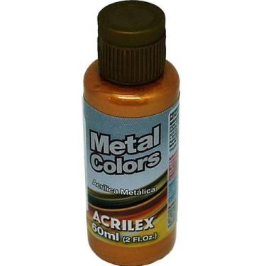 Imagem de Tinta Acrílica Metal Colors Acrilex Ouro Velho 60ML