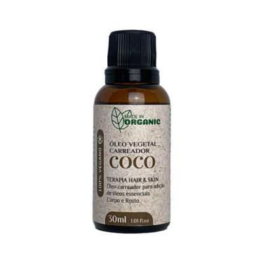 Imagem de Óleo Carreador Coco - 100% Puro - 30ml - Made In Organic