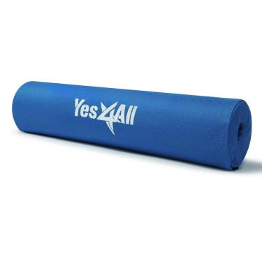 Imagem de Yes4All Barra de nylon de espuma de barbel/almofada de barra de PVC – Barra de 40,64 cm para agachamentos, estocados e impulso de quadril (azul - único), número do modelo: 810019297212