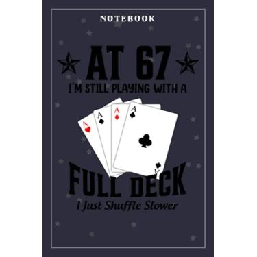 Imagem de Notebook Journal Funny 67th Birthday Gift - 67 Year Old Cards: Meeting, Goals, Work List, Financial,6x9 in, Happy, Goal, Life, Gym, Personal Budget