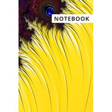 Imagem de Beautiful Notebook with fractal art cover, Daily Planner, Journal, Corporate Gift, 120 lined pages, 6x9, Funny Gift, Boss Gift, Organizer, Office Humor, Gag Gift, Gift for Her, Gift for Him