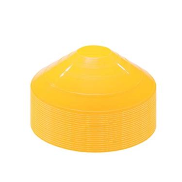 Imagem de Voodans 10/20/50 peças de cones de futebol de agilidade cones de disco de treinamento de futebol portátil cones esportivos para brocas, campo, treino (20 peças)