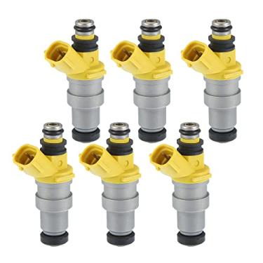 Imagem de ACROPIX Substituição do bocal do injetor de combustível do carro para Toyota Supra 3.0L 1986-1988 No.23209-70040 - Pacote com 6