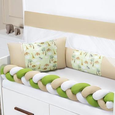 Imagem de Kit Berço 6 Peças Fofuxo Estampado Berço Americano 130x70cm - Outcasa 