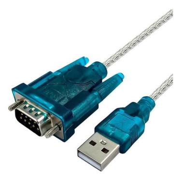 Imagem de Cabo Adaptador Usb 2.0 Serial Conversor Rs232 Db9 9 Pinos - Genérica