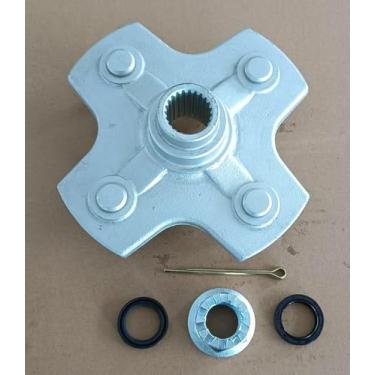 Imagem de WANTONE RACING Cubo de roda traseira esquerda 42620-HN0-670 com substituição de porca de eixo para Honda Foreman 400 TRX400 Foreman Rubicon 500 TRX500 Rancher 350 TRX350 400 ATVs