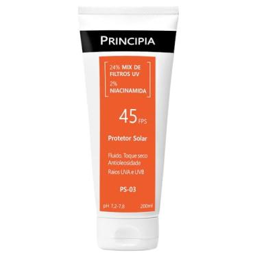 Imagem de Protetor Solar Corporal Principia 24% Mix de Filtros UV + 2% Niacinamida FPS 45 PS-03 com 200ml