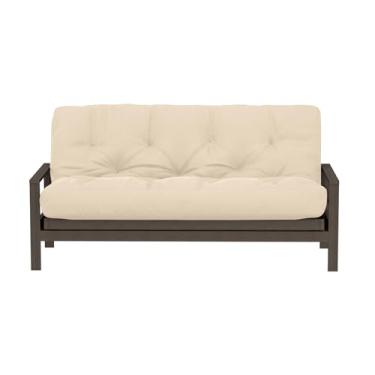 Imagem de Royal Sleep Products Novo colchão Futon de substituição sólida 9 camadas direto da fábrica/Queen feito nos EUA (marfim, Queen (padrão dos EUA))