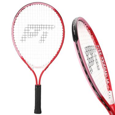 Imagem de PickleTech Raquete de tênis infantil – leve e durável, raquete de tênis juvenil de 43 a 63 cm para idades de 2 a 12 anos, multicolorida e tamanho para iniciantes, presente ideal para meninos e meninas