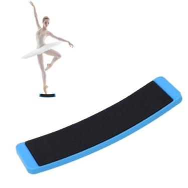 Imagem de Disco de giro de balé para dançarinos, quadro de giro de dança, giro de dança de balé e placa giratória melhora a técnica de pirueta e equilibra a tábua de giro de equilíbrio para prática de dança de