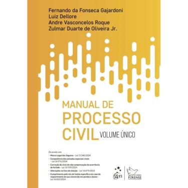 Imagem de Manual De Processo Civil - 1ª Edição 2025