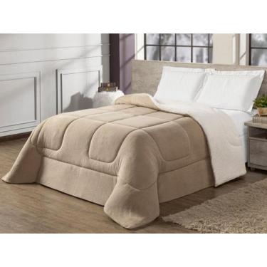 Imagem de Coberdrom Sherpa Queen Edredon Pele De Carneiro Envio 24h - Charme do 