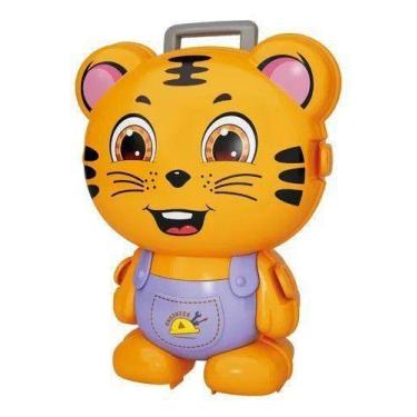 Imagem de Maleta Tigre Construtor Brinquedo Dican 2175