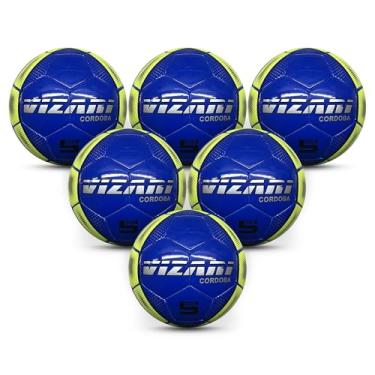 Imagem de Vizari Bola de futebol Córdoba | Conjunto profissional de bola de futebol juvenil EVA para jogos internos e externos | Ideal para treinamento de futebol e presentes para amantes de futebol (pacote com