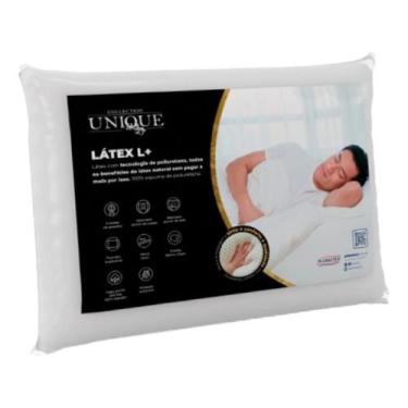 Imagem de Travesseiro Sintético De Latex L+ Unique 70x50x14 - Plumatex