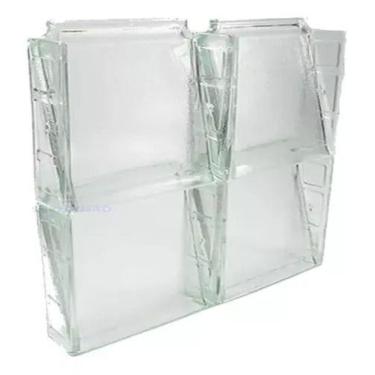 Imagem de Kit 6 Elemento Vazado Cobogó Em Vidro Veneziana Ventilação - BCM BRASI