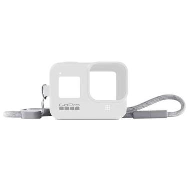 Imagem de Capa Silicone GoPro Hero 8 + Cordão Ajustável - Sleeve + Lanyard,  Bra