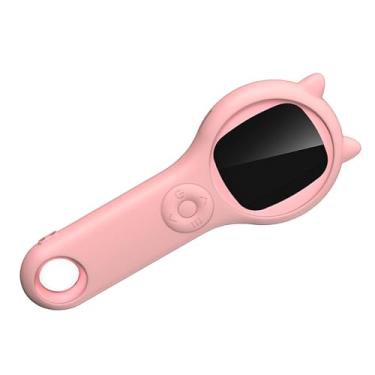 Imagem de Microscópio de Brinquedo Científico, Lupa de Bolso 100x Com Luz para Adultos, Joalheiros Portáteis Loupe Com Tela, Lupa Portátil para Colecionadores, 2 (Rosa)
