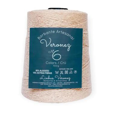 Imagem de Barbante Artesanal Veronez do Nº6 a Nº 8 700g - Linhas e Fios Veronez,