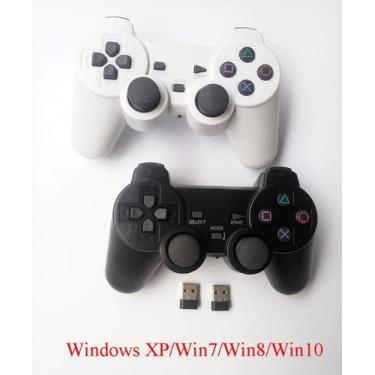 Imagem de Gamepad Sem Fio 2.4GHz para PC - 2 Unidades - 6 Cores